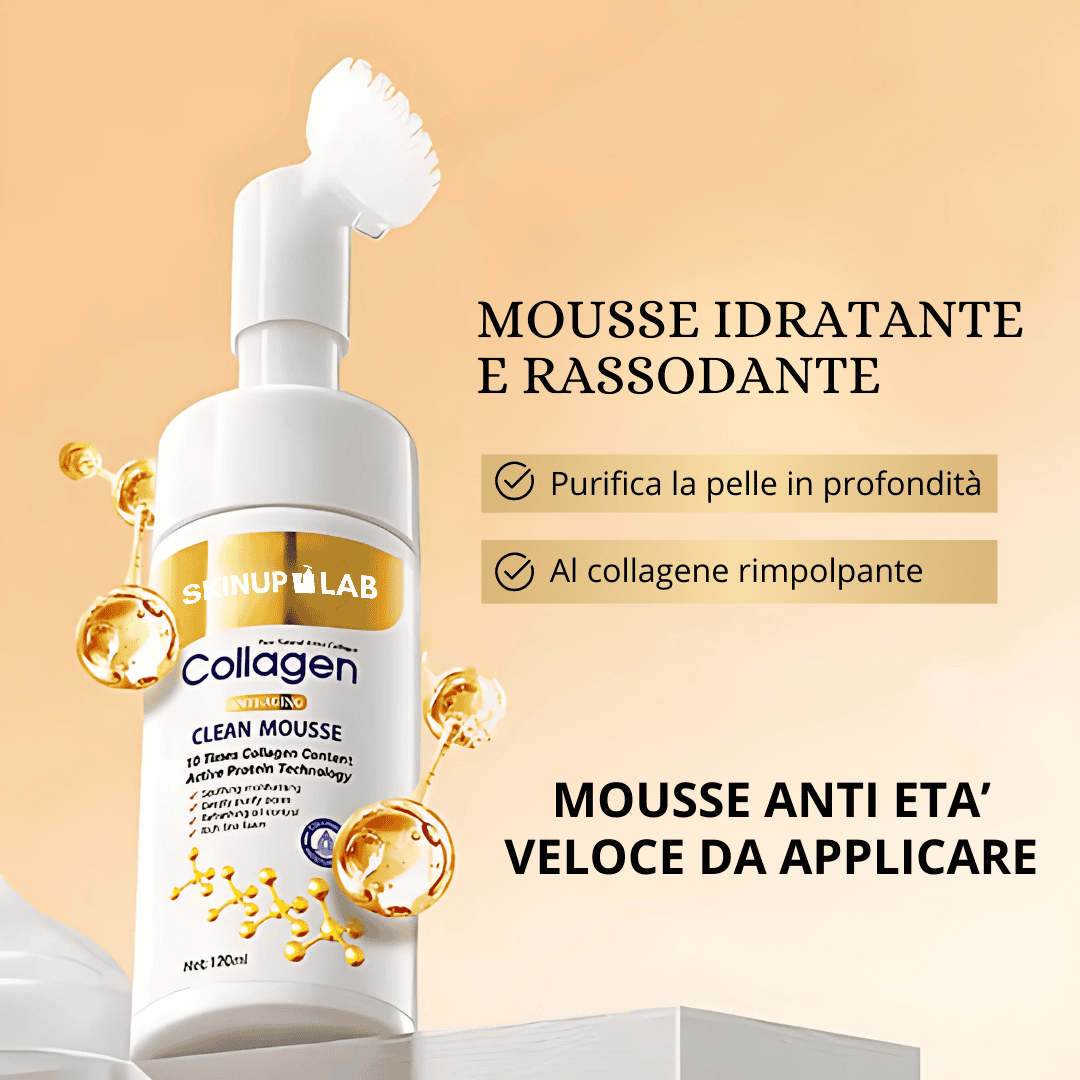 Mousse Detergente Viso al Collagene (120ml)