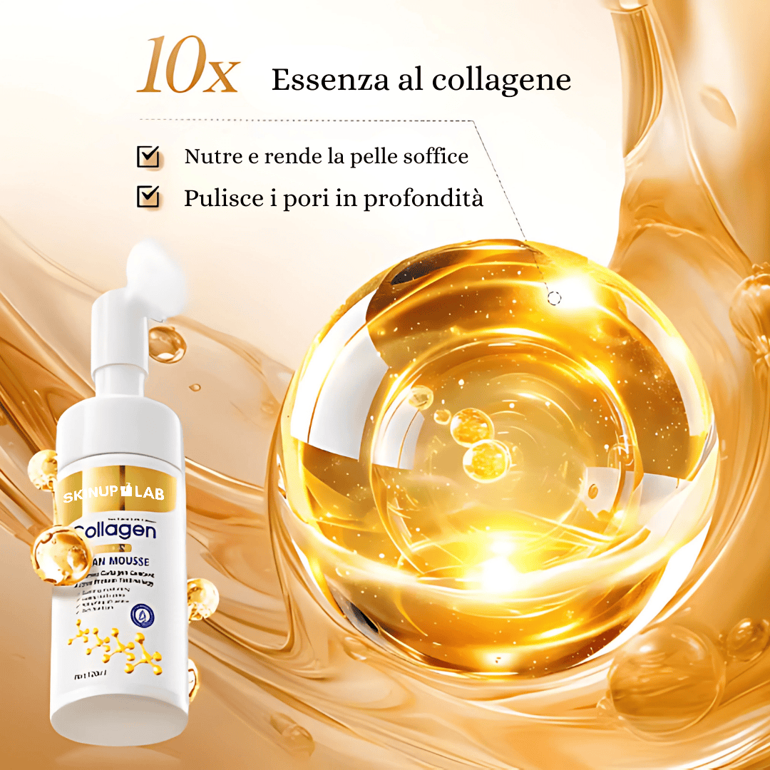 Mousse Detergente Viso al Collagene (120ml)