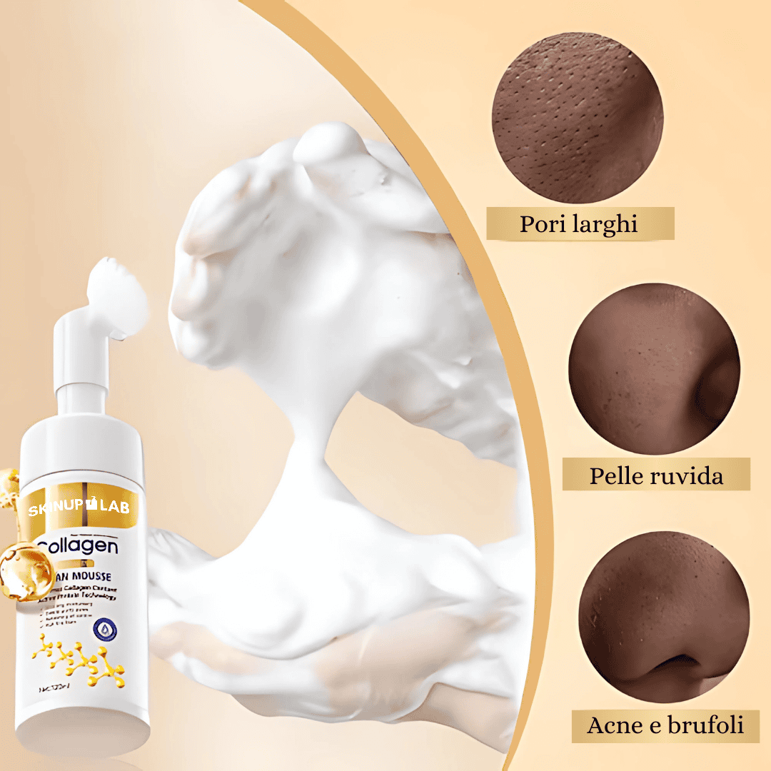 Mousse Detergente Viso al Collagene (120ml)
