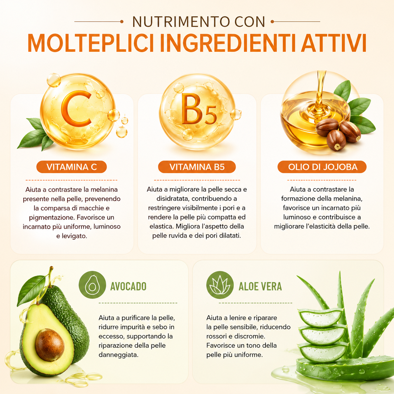 Crema alla Vitamina c
