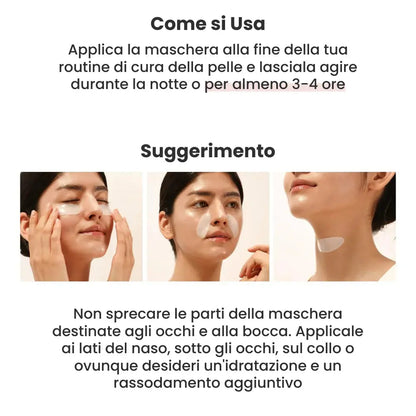 Maschera al bio-collagene