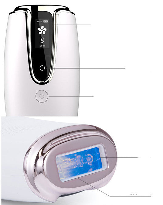 Dispositivo IPL elettrico per una pelle morbida e senza peli