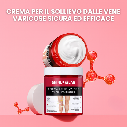 Crema gambe per eliminare definitivamente le vene varicose (80g)