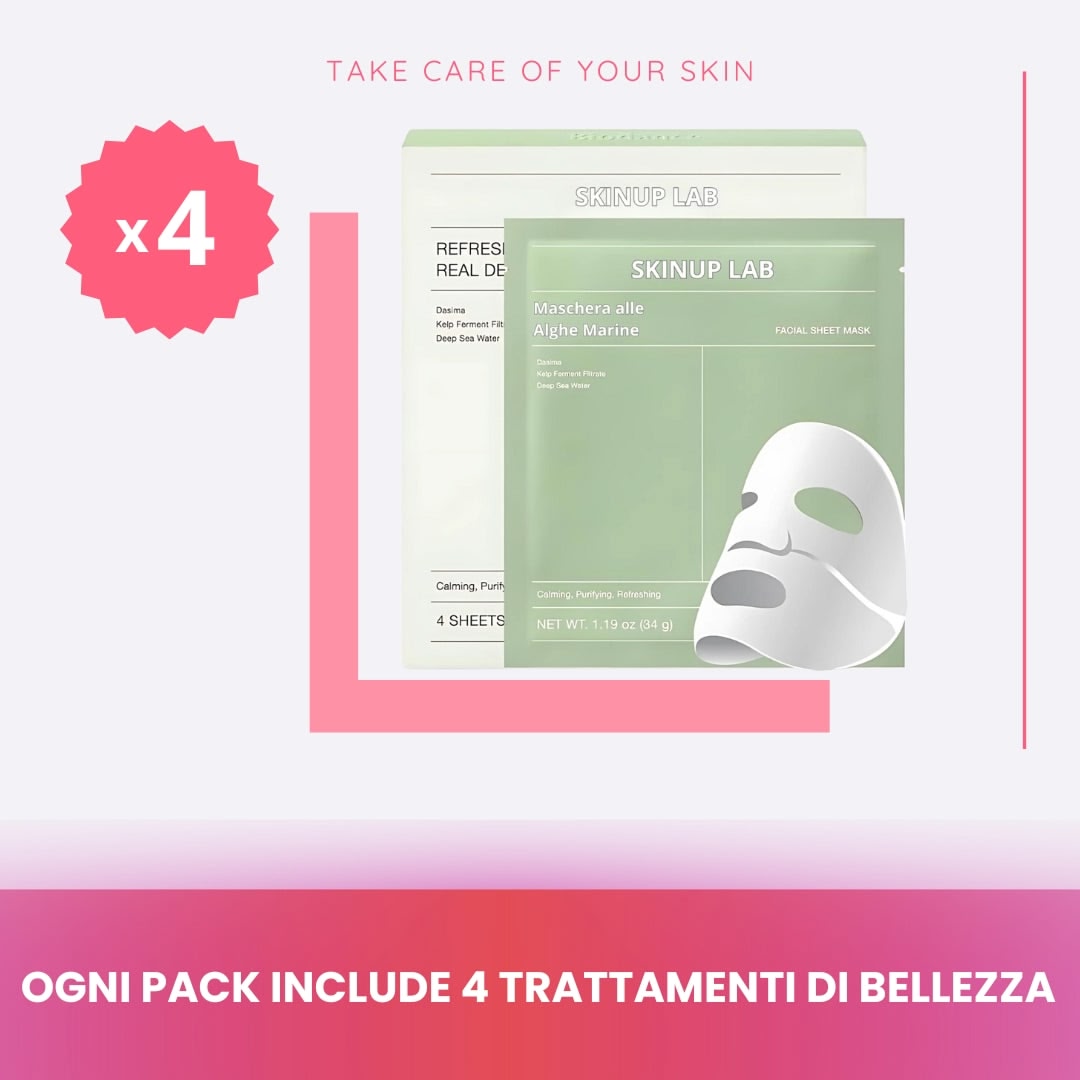Maschera alle alghe marine