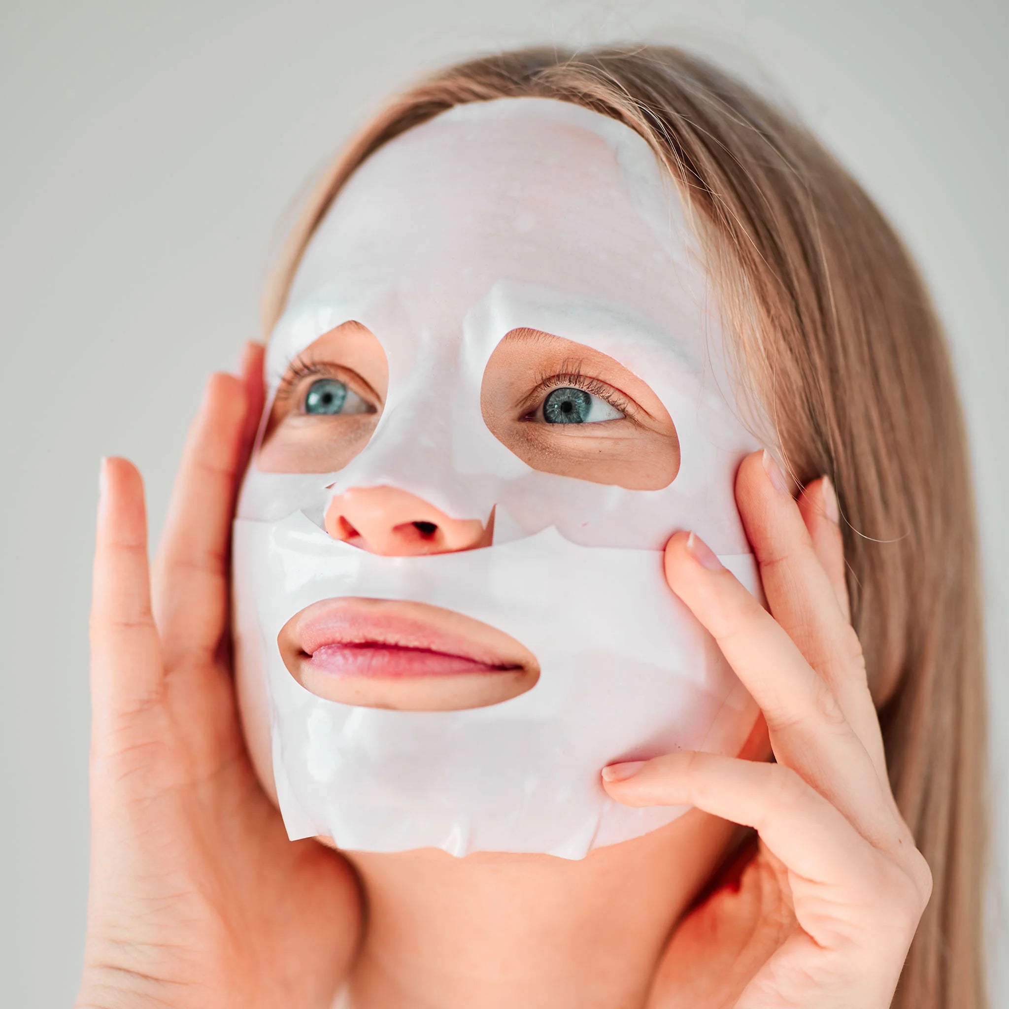 Bio-Collagen Maske – Tiefenwirksam, Feuchtigkeitsspendend, Straffend, Für Alle Hauttypen (4 Stück)