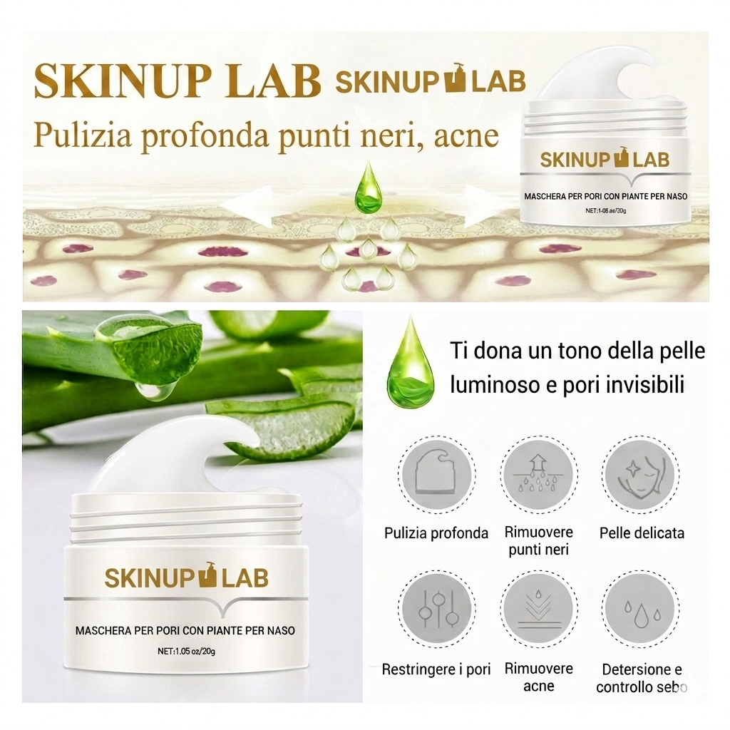 Strips Purificanti Anti-Punti Neri- Pori puliti