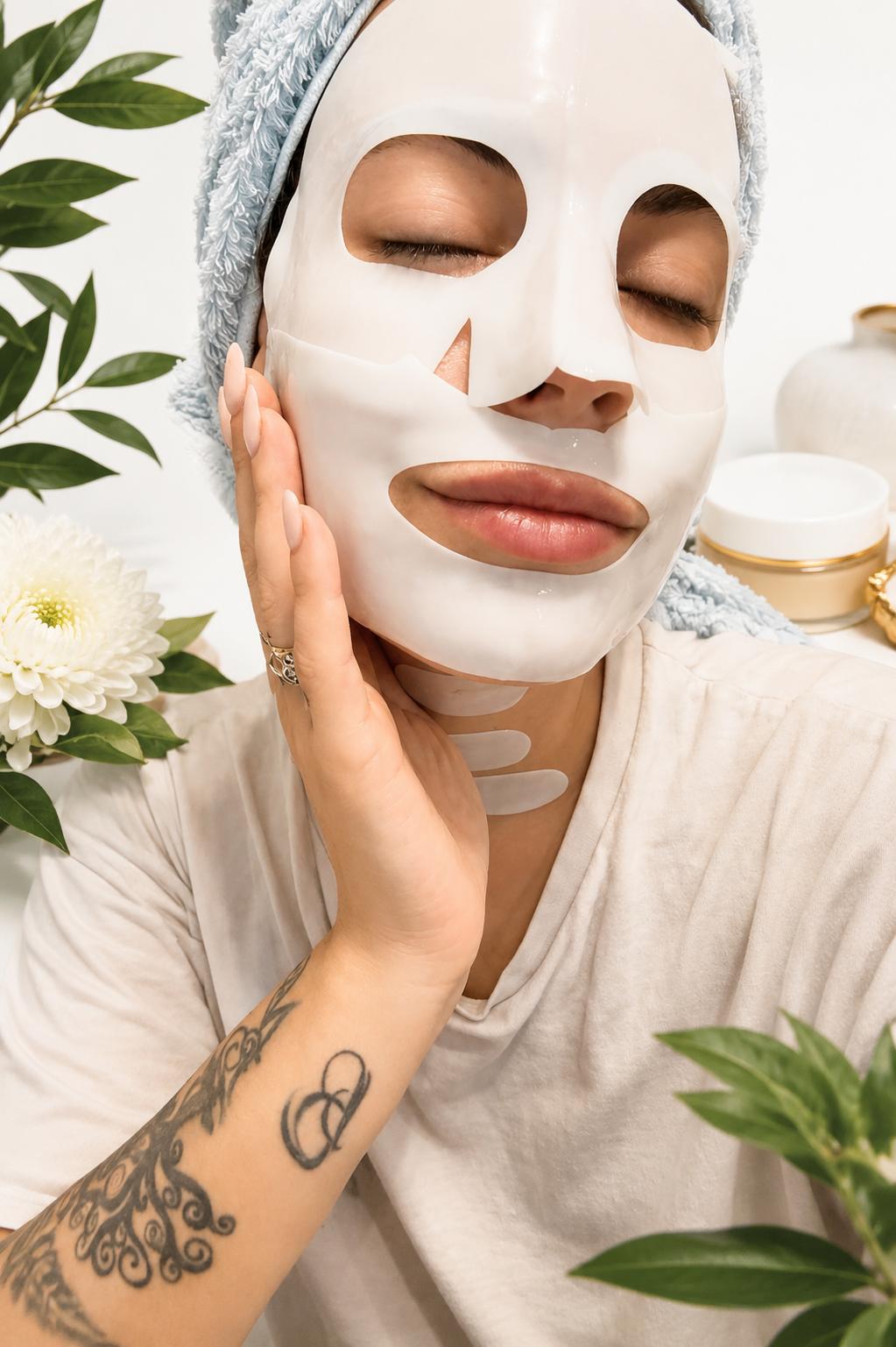 Maschera alle alghe marine Koreana (4 Trattamenti)