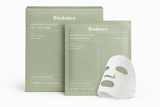 Maschera alle alghe marine Koreana (4 Trattamenti)